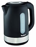 Tefal KO3308 Kunststoff - Edelstahl Wasserkocher | Anti-Kalk Filter | 2.400 Watt |...