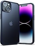 AZONE [6-in-1 iPhone 14 Hülle mit Schutzglas, [Militärischer Schutz] Handyhülle iPhone...