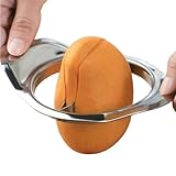 Mangoschneider - Mangoteiler Mango Slicer Schält Entkernt,Edelstahl...