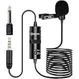BOYA BY-M1 3.5mm Ansteckmikrofon aus Metall für Smartphones, DSLR, Camcorder,...