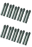 20 x Pflanzstab 180cm Stahl grün Pflanz-Stab Rankhilfe Tomatenstab Pflanzstäbe...