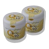 2x Anti-Aging Coenzym Q10 Creme für Gesicht Hals & Dekolleté | Gesichtscreme |...