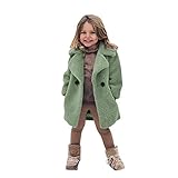 PZHHZPING Kinder Mädchen Winter Fleece-Mantel Daunenmantel Winter Teddy Jacke...