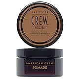 AMERICAN CREW – Pomade, 85 g, Stylingprodukt für Männer, Haarprodukt mit mittlerem...