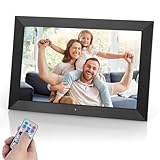 Vicloon 10,1' Digitaler Bilderrahmen, HD IPS Bildschirm, Automatisch Drehende,...
