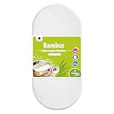 Babysom - Stubenwagen Matratze Bambus - 72x32cm | Höhe 4cm | Bezug abziehbar |...