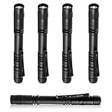 flintronic Taschenlampe LED Mini, 200 Lumens LED Pen Light Taschenlampe 5 Stk Stift Licht...