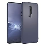 EAZY CASE Handyhülle Silikon mit Kameraschutz kompatibel mit OnePlus 7 Pro in Navy Blau,...