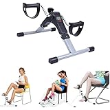FYHCY Fitness-Pedale Klappbares Arm- und Beinpedal-Trainingsgerät Mini-Heimtrainer,...