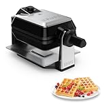 Krups FDD95D Professionelles, Doppelwaffeleisen, 2 belgische Waffeln gleichzeitig,...