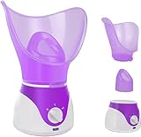 Gesichtsdampfer, Spa Home Gesichtsdampfer Sauna Saubere Poren BPA-freier warmer...
