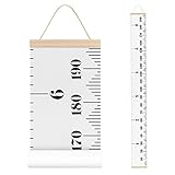 Wandbehang Messlatten Kinder, Höhenmesslineal Kinder, Baby Wachstumsdiagramm...