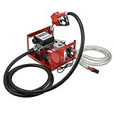 Elektrische Dieselpumpe Selbstansaugend 230V Komplett Set, Automatische Zapfpistole Mit...