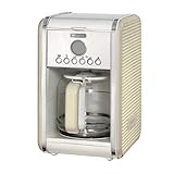 Ariete Vintage 1342 Retro Americano-Kaffeemaschine, Hartglaskaraffe, bis zu 12 Tassen,...