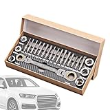 Antriebssockel, Ratschenschlüssel-Set | Professionelles Werkzeug-Set, multifunktionales...