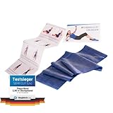 TheraBand Original Fitnessband – 2,5m Resistance Band für Ganzkörpertraining, Kraft &...