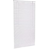 Amazon Basics - Jalousie, Aluminium, 70 x 130 cm, Weiß