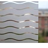 Keine Kleber Fensterfolie, Dekorfolie elektrostatische Frosted Anti-Anti-UV...