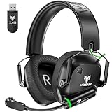 WESEARY WG4 Gaming Headset Wireless, 2,4G Wireless Gaming Headset mit Mikrofon...