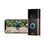 Ring Akku-Videotürklingel (Video Doorbell, 2. Gen.) | Türklingel mit Kamera,...