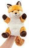 Uni-Toys - Handpuppe Rotfuchs klassisch - 28 cm (Höhe) - Plüsch-Puppe, Fuchs -...