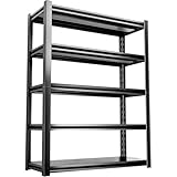 PRMTYUP Metallregale FüR Hohe Beanspruchung, 2500 Pfund Belastbare Garagenregale,...
