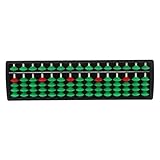 Abacus Soroban 15 Stäbe Perlen Säule Schule Lernen Zählwerkzeug für Abakus für...