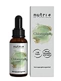 Chlorophyll Tropfen hochdosiert (1500 Drops) - Liquid Chlorophyll aus reinem...