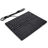 Tastatur, Touchpad Tastatur Multifunktion 84 Tasten Verkabelte Tastatur mit Touchpad für...