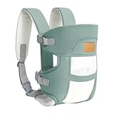 Front Babytrage - Atmungsaktive Fronttrage Für Babys Mit Leichter Kopfstütze |...