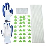 Gewächshaushuppen für Hochbeete Gartenpflanzenschutzringe Verstellbare Höhe Förderung...