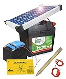 Koll Living Weidezaungerät Cowboy B7000 - mit 12V Akku & 10 Watt Solarmodul - nahezu...