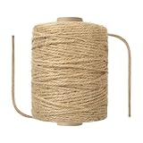 NorthPada 3 mm x 100 Meter Jute Schnur Hanf Seil Sisal Saite für Kunsthandwerk,...