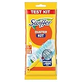 Swiffer Staubmagnet Starter-Set (1 Griff + 1 Tuch) Fängt Und Schließt 3-mal...