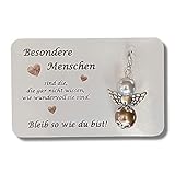 Schutzengel Schlüsselanhänger Besondere Menschen Geschenk Gastgeschenk Oma Mama Freundin...