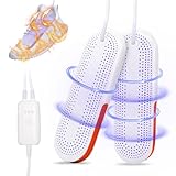 Herbst Schuhtrockner Elektrisch, Schuh Trocknergerät mit 3 Modi Timer für...