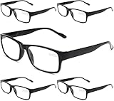 Gaoye 5 pack Lesebrillen herren / damen mit blaulichtfilter Brille Lesehilfe...