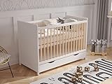 Love For Sleep Babybett Beistellbett 120x60cm mit Schaumstoffmatratze mit...