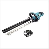 Makita Duh523z 18V Heckenschere 52cm / 52cm 1cm mit Bl1830 3Ah Akku