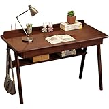 Vockol Schreibtisch mit 2 Schubladen, 120cm Computertisch, Arbeitstisch zum...