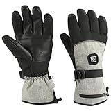 TOKIDNY 1 Satz Schnee Winddicht Klettern Für Handhandschuhe Damen Batterie Beheizt...
