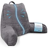 maxVitalis Rückenkissen, Lesekissen für Bett und Sofa mit Armlehnen – Ideal als...