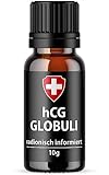 HCG C30 Globuli für Stoffwechselkur (hCG Diät) in Potenz C30 von Active Swiss | 100%...