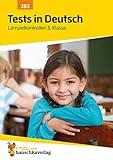 Übungsheft mit Tests in Deutsch 3. Klasse: Echte Klassenarbeiten mit Punktevergabe und...