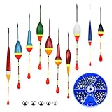 INNAL Posen Angeln Set 10 Angelposen Schwimmer Angeln Forelle Herausnehmbare...