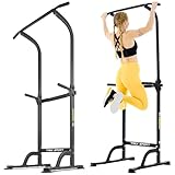 TREX SPORT Power Tower TX-060PR | Dip Station & Klimmzugstange freistehend |...