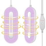 NZQXJXZ Schuhtrockner Elektrisch mit Intelligentem Timer, Schnell Trocknendem...