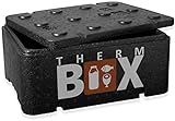THERM BOX Thermobehälter Klein 12-Liter Isolierbox Thermobox Warmhaltebox Kühlbox...