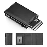 Geldbörse Herren mit Grand Münzfach, Portmonee Herren Slim Wallet mit RFID Schutz,...