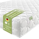 DREAMSTAR Ergo Flex XXL Duo 100x200cm I ergonomische 7-Zonen Kaltschaummatratze...